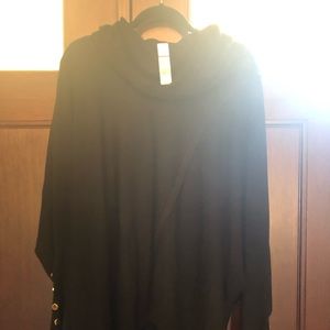 Black New directions size 3X women lightweight sweater